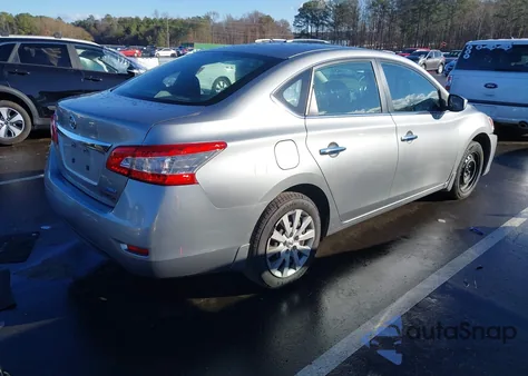 2014 Nissan Sentra S z USA, uszkodzony, nr VIN 3N1AB7AP0EY276360